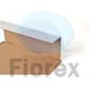 Csomagküldő doboz fehér 350x260x-70mm