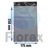 Kép 1/4 - Futártasak szürke színű, leragasztható 175x255 mm -