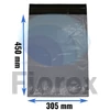 Kép 1/3 - Futártasak szürke színű, leragasztható 305x450 mm -