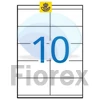 Kép 3/3 - Etikett, univerzális, 105x57 mm, APLI, 1000 etikett/csomag