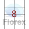 Kép 1/2 - Etikett, univerzális, 105x74 mm, APLI, 80 etikett/csomag