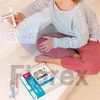 Kép 2/2 - Filctoll készlet, nyomda, APLI Kids "Markers Duo Stamps", 10 különböző szín és minta