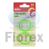 Kép 5/8 - Szövegkiemelő szalag display, 32 db, APLI, különböző színekben - 32db