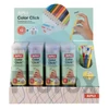 Kép 1/5 - Színes töltőceruza készlet, display, APLI Color Click, 12 különböző szín, 12 készlet/display