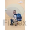 Kép 5/9 - Iskolatáska, BELMIL "Classy Navy Blue Tech"