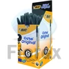 Kép 1/4 - Golyóstoll, 0,32 mm, kupakos, BIC "Cristal Original", fekete