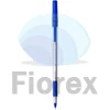 Kép 2/4 - Golyóstoll, 0,28 mm, kupakos, BIC "Round Stic Exact", kék