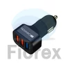 Kép 1/2 - Autós töltő, 3xUSB, QC 3.0, 2,1A, CANYON "C-07"