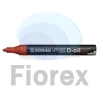 Kép 2/2 - Lakkmarker, 2,8 mm, M, DONAU "D-oil", piros