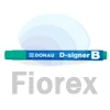 Kép 1/3 - Táblamarker, 2-4 mm, kúpos, DONAU "D-signer B", zöld