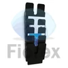Kép 1/4 - Prospektustartó, fali, álló, A4, DURABLE "FLEXIPLUS 6", fekete