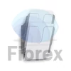 Kép 2/3 - Prospektustartó, fali, álló, A4, DURABLE "FLEXIPLUS 2", áttetsző
