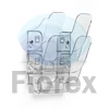 Kép 2/2 - Prospektustartó, fali, álló, A5, DURABLE "FLEXIPLUS 2", áttetsző