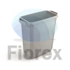 Kép 1/8 - Szemetes, 60 l, műanyag, DURABLE "DURABIN ECO", szürke