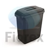 Kép 1/2 - Szemetes, 60 l, műanyag, DURABLE "DURABIN ECO", fekete