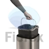 Kép 5/8 - Szemetes, 21 l, szenzoros tetővel, DURABLE "NO TOUCH", ezüst