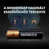 Kép 2/5 - Elem, AAA mikro, 10 db, DURACELL "Basic"