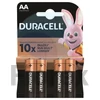 Kép 1/5 - Elem, AA ceruza, 4 db, DURACELL "Basic"