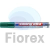 Kép 1/2 - Tábla- és flipchart marker, 1-3 mm, kúpos, EDDING "250", zöld
