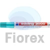 Kép 1/3 - Alkoholos marker, 1,5-3 mm, kúpos, EDDING "3000", türkíz