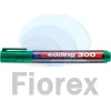 Kép 1/2 - Alkoholos marker, 1,5-3 mm, kúpos, EDDING "300", zöld