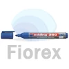 Kép 1/2 - Tábla- és flipchart marker, 1,5-3 mm, kúpos, EDDING "360", kék