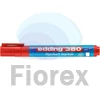 Kép 1/2 - Flipchart marker, 1,5-3 mm, kúpos, EDDING "380", piros