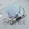 Kép 3/5 - Iratrendező, 75 mm, A4, PP/karton, élvédő sínnel, ESSELTE "Economy", türkiz