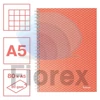 Kép 2/6 - Spirálfüzet, A5, kockás, 80 lap, ESSELTE  "Colour`Breeze", korall