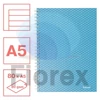 Kép 2/3 - Spirálfüzet, A5, vonalas, 80 lap, ESSELTE  "Colour`Breeze", kék