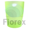 Kép 2/5 - Papírkosár, 15 l, PP, EXACOMPTA "Linicolor", almazöld