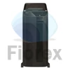 Kép 2/6 - Iratmegsemmisítő, mikrokonfetti, 550 lap, FELLOWES "AutoMax 600M", fekete