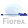 Kép 2/2 - Golyóstoll, 0,20 mm, kupakos, FLEXOFFICE "FO-049", kék