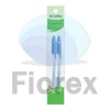 Kép 1/2 - Golyóstoll, 0,3 mm, 2 db/bliszter, kupakos, FLEXOFFICE "Candee", kék