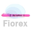 Kép 2/3 - Szövegkiemelő, 1,0/4,0 mm, kétvégű, FLEXOFFICE "HL01", rózsaszín