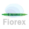 Kép 2/3 - Szövegkiemelő, 1,0/4,0 mm, kétvégű, FLEXOFFICE "HL01", zöld