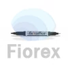 Kép 2/2 - Alkoholos marker, 0,4/1,0 mm, kúpos, kétvégű, FLEXOFFICE "PM01", fekete