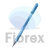 Kép 2/2 - Zseléstoll, 0,25 mm, kupakos, törölhető, FLEXOFFICE "FlexCorrect", kék