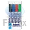 Kép 1/2 - Táblamarker készlet, 2-3 mm, kúpos, GRANIT "M460", 4 különböző szín