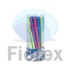 Kép 1/2 - Golyóstoll, 0,7 mm, kupakos, henger alakú tartóban, ICO "Signetta Mix", kék