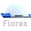 Kép 1/2 - Tábla- és flipchart marker, 3 mm, kúpos, KORES "K-Marker XW1", kék