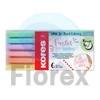 Kép 1/2 - Ecsetirón készlet, KORES "Pastel Style", 6 pasztell szín