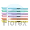 Kép 2/2 - Ecsetirón készlet, KORES "Pastel Style", 6 pasztell szín