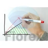 Kép 2/3 - Tábla- és flipchart marker készlet, 1-3 mm kúpos, KORES "K-Marker W1", 10 különböző szín