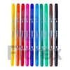 Kép 2/3 - Filctoll készlet, 1-3 mm, kimosható, KORES "Korellos 2in1", 10 különböző szín