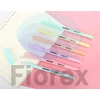 Kép 4/4 - Golyóstoll, 1,0 mm, kupakos, háromszögletű, KORES "KOR-M Pastel", kék  - 50db