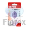 Kép 2/7 - Hibajavító roller, 4,2 mm x 8 m, KORES "2WAY Pastel", vegyes pasztell színekben