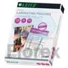 Kép 1/2 - Meleglamináló fólia, 125 mikron, A6, fényes, LEITZ "iLam" - 100db