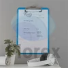 Kép 3/5 - Felírótábla, A4, LEITZ "Wow", kék