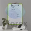 Kép 4/4 - Felírótábla, A4, LEITZ "Wow", zöld